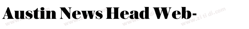 Austin News Head Web字体转换 Austin News Head Web字体转换